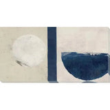 Navy Strokes Indoor Outdoor Wall Art - LOOMLAN - LOOMLAN - Canvas Art