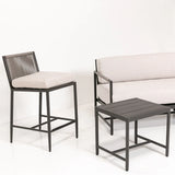 Pietra Weather-Resistant Patio Counter Stool