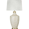 Neecole Cream Cement Table Lamp - LOOMLAN - Bassett Mirror - Table Lamps