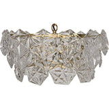 Neive Metal Small Chandelier With Brass - LOOMLAN - Noir - Chandeliers
