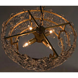 Neive Metal Small Chandelier With Brass - LOOMLAN - Noir - Chandeliers