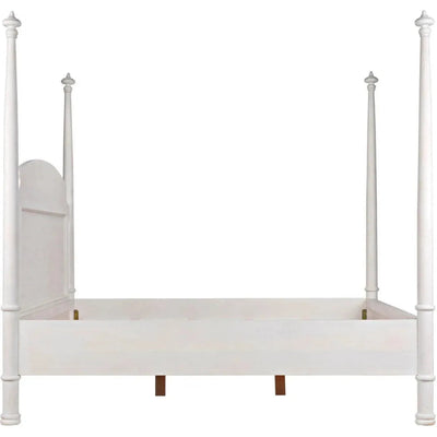 New Douglas Wood White Washed Bed Frame - LOOMLAN - Noir - Beds