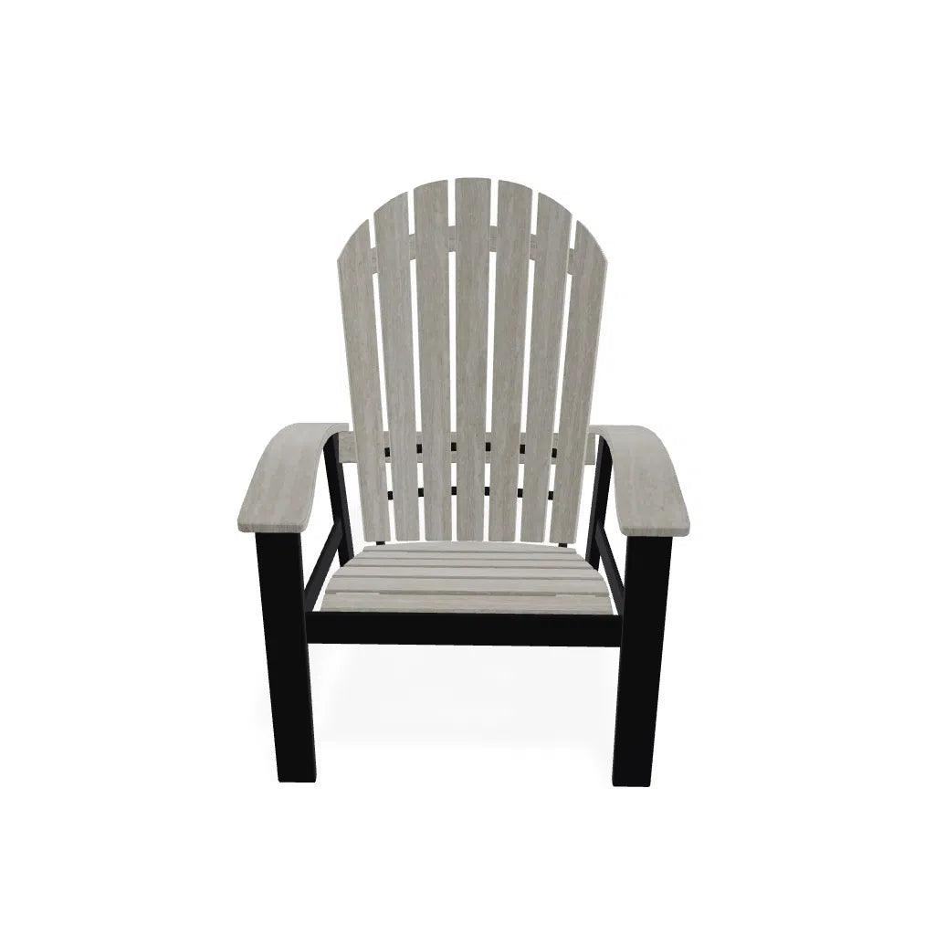 Newport Aluminum Framed Adirondack Chair - LOOMLAN - Outdoor Accent Chairs