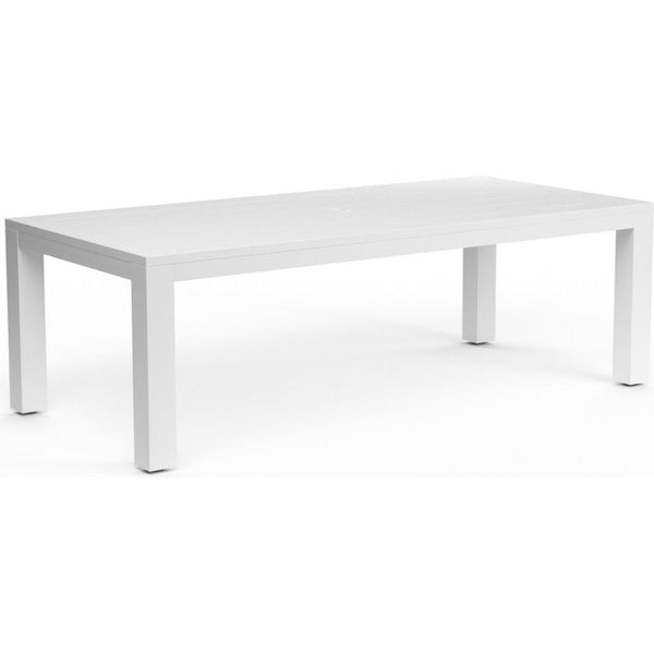 Newport Aluminum Outdoor Dining Table - LOOMLAN - Sunset West - Outdoor Dining Tables