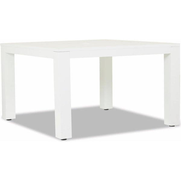 Newport Aluminum Square Outdoor Dining Table - LOOMLAN - Sunset West - Outdoor Dining Tables