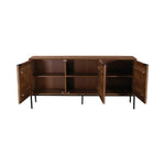 Nikita Iron Based Wooden Sideboard - LOOMLAN - LH Imports - Sideboards