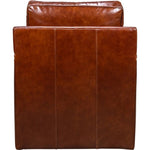 Nina Leather Stylish Comfort Swivel Chair - LOOMLAN - Olivia + Quinn - Club Chairs