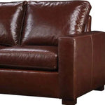 No Regrets Grain Leather Couch High Back Made the USA - LOOMLAN - Uptown Sebastian - Sofas & Loveseats