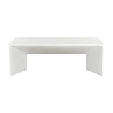 Nomad Concrete Outdoor Rectangular Coffee Table - LOOMLAN - SUNPAN - Outdoor Coffee Tables