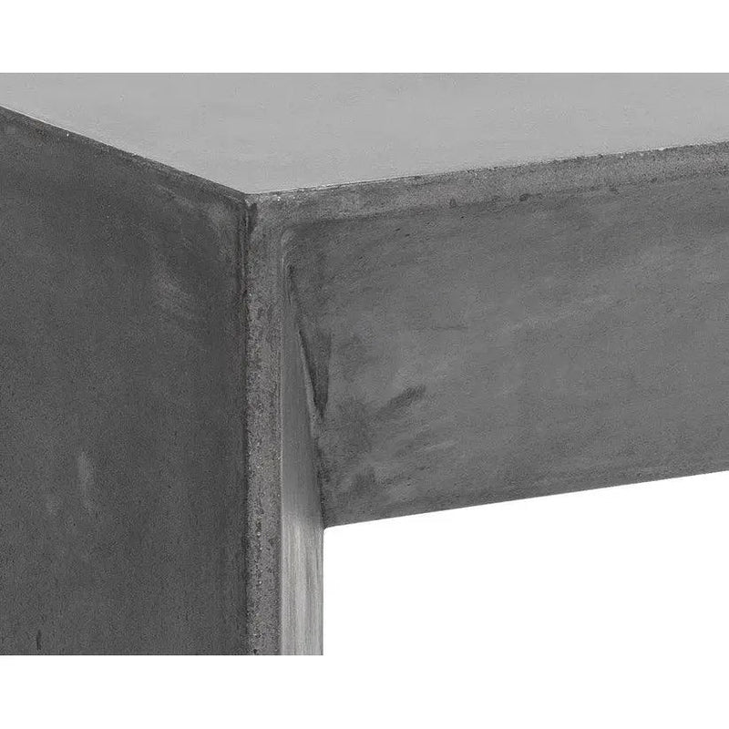 Nomad Concrete Outdoor Rectangular Coffee Table - LOOMLAN - SUNPAN - Outdoor Coffee Tables