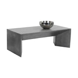 Nomad Concrete Outdoor Rectangular Coffee Table - LOOMLAN - SUNPAN - Outdoor Coffee Tables