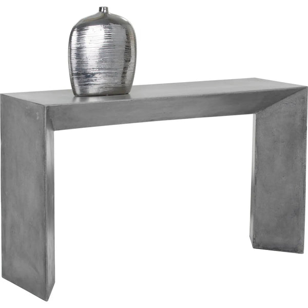Nomad Console Table Grey Concrete - LOOMLAN - SUNPAN - Outdoor Console Tables