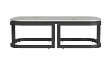 Malibu Aluminum Framed Outdoor Coffee Table