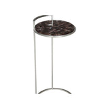 Oleron Round Base Finish Side Table - LOOMLAN - Chelsea House - Side Tables