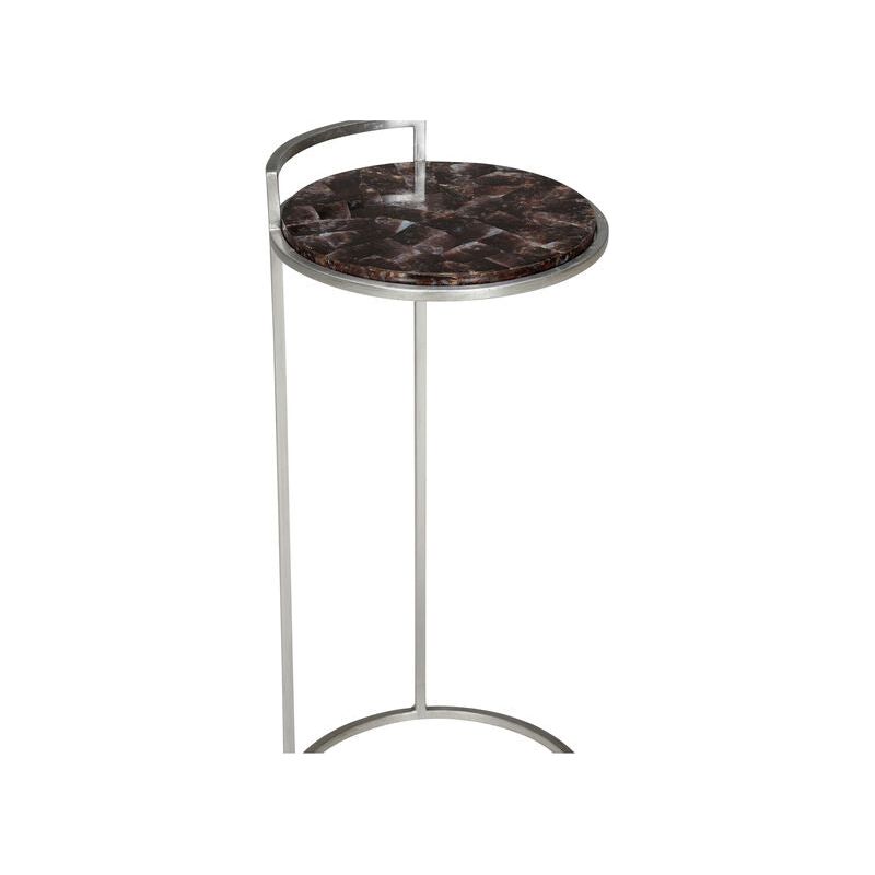Oleron Round Base Finish Side Table - LOOMLAN - Chelsea House - Side Tables