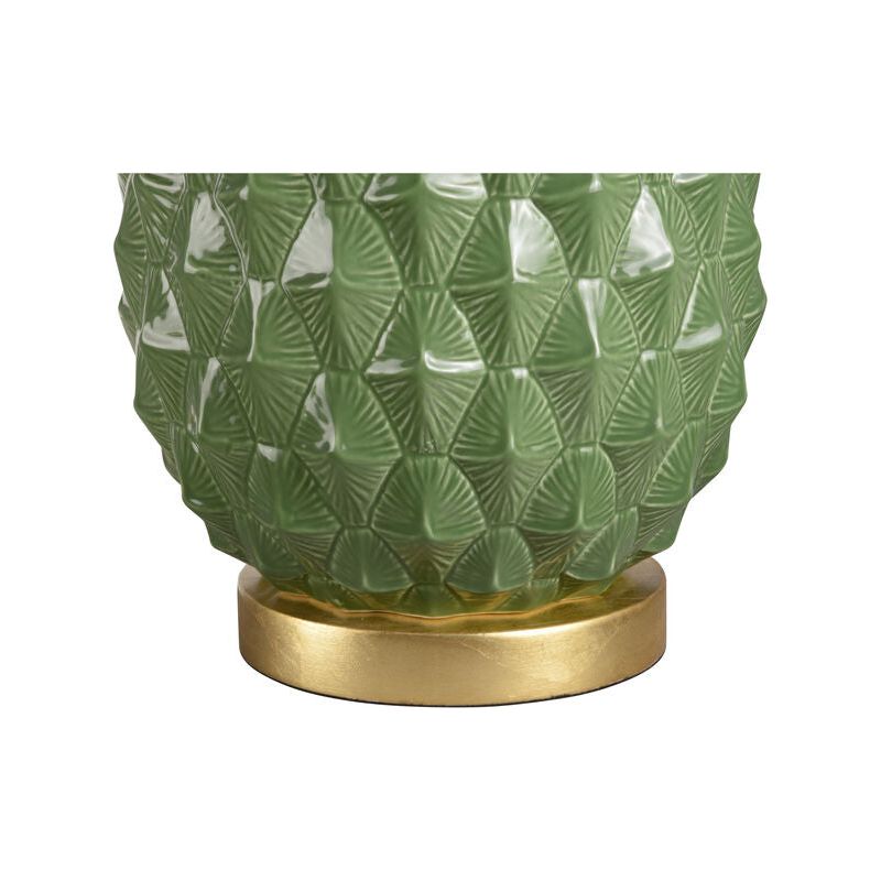 Olivia Ceramic Made With Gold Base Table Lamp - LOOMLAN - Table Lamps