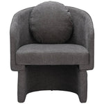 Olya Accent Chair Truffle Gray - LOOMLAN - Zuo Modern - Accent Chairs