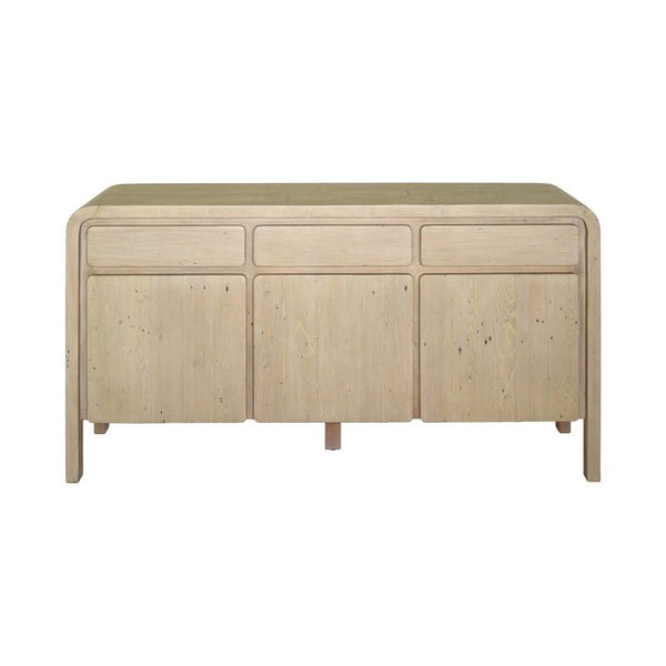 Opera Scrubbed Teak Wood Sideboard - LOOMLAN - LH Imports - Sideboards