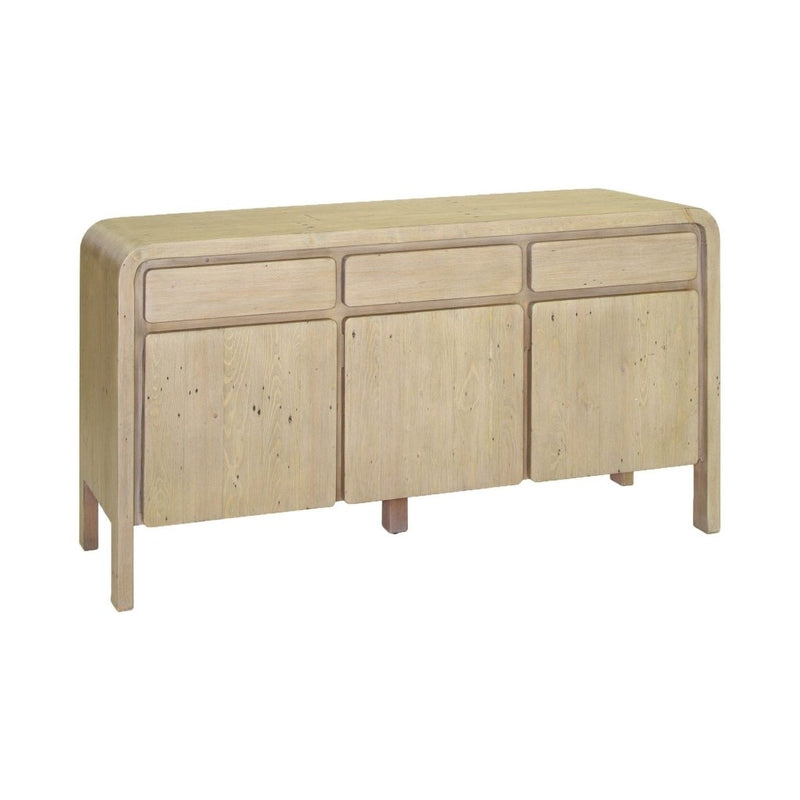 Opera Scrubbed Teak Wood Sideboard - LOOMLAN - LH Imports - Sideboards