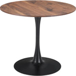 Opus Dining Table Brown & Black - LOOMLAN - Zuo Modern - Dining Tables