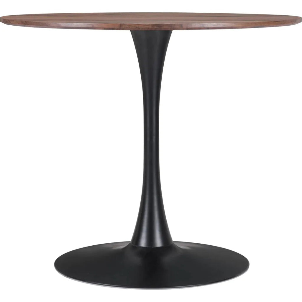 Opus Dining Table Brown & Black - LOOMLAN - Zuo Modern - Dining Tables