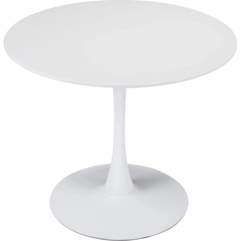 Opus Dining Table White - LOOMLAN - Zuo Modern - Dining Tables