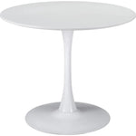 Opus Dining Table White - LOOMLAN - Zuo Modern - Dining Tables