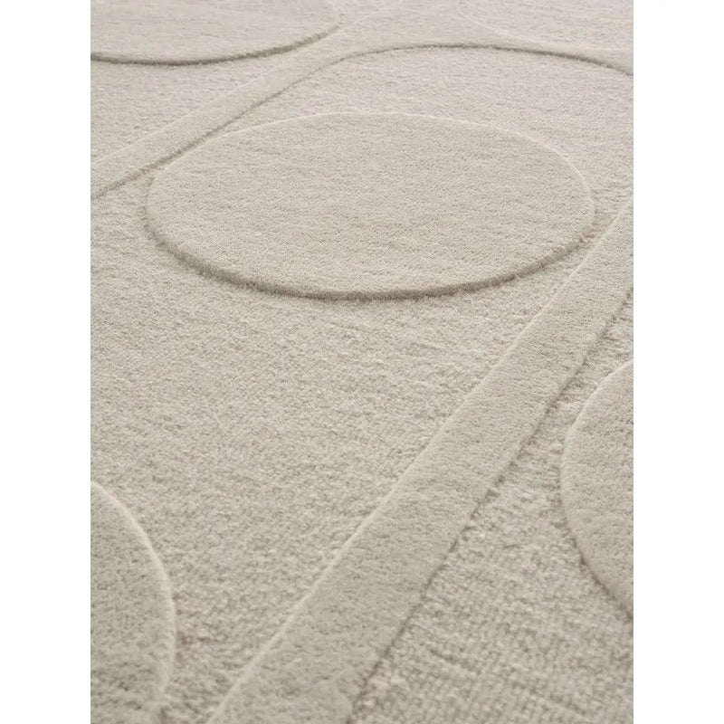 Orb Alliance Chalk Wool Area Rug Design - LOOMLAN - Linie Design - Area Rugs