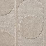 Orb Alliance Chalk Wool Area Rug Design - LOOMLAN - Linie Design - Area Rugs