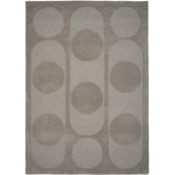 Orb Alliance Grey Wool Area Rug Design - LOOMLAN - Linie Design - Area Rugs
