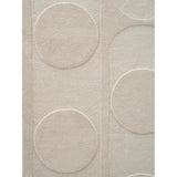 Orb Alliance White Wool Area Rug Design - LOOMLAN - Linie Design - Area Rugs