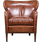 Orleans Leather Stylish Chair - LOOMLAN - Olivia + Quinn - Club Chairs