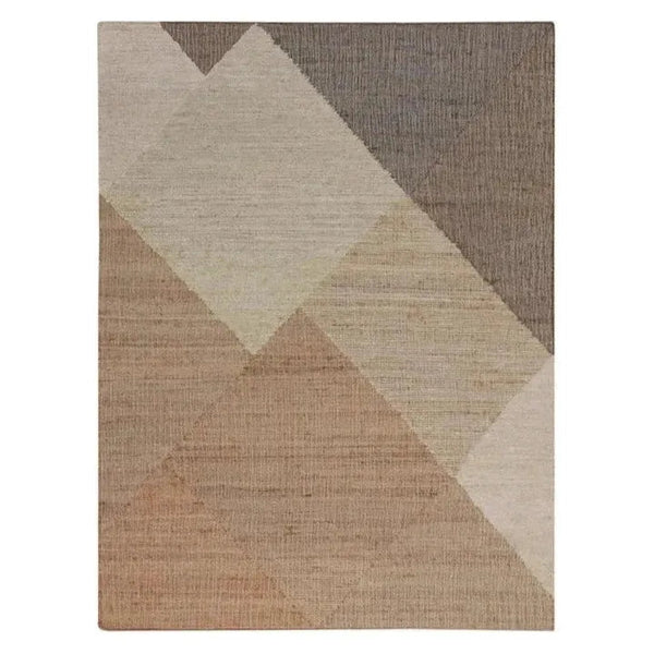 Oswego Geometric Patterned Hand - Woven Rug - LOOMLAN - SUNPAN - Area Rugs