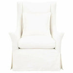 Otto Swivel Club Chair Creme Crepe - LOOMLAN - Essentials For Living - Club Chairs