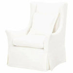 Otto Swivel Club Chair Creme Crepe - LOOMLAN - Essentials For Living - Club Chairs