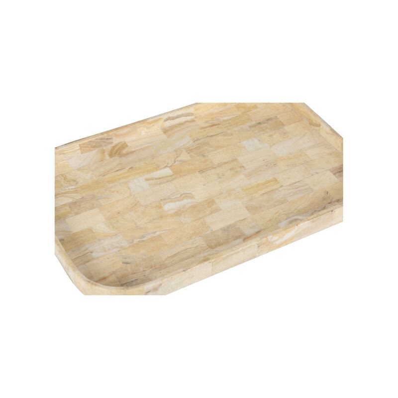 Ottoman Natural White Stone Tray - LOOMLAN - Wildwood - Trays