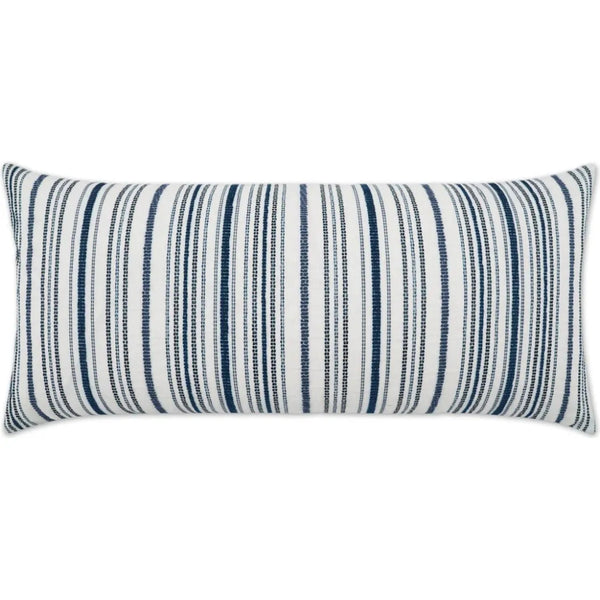 Outdoor Accola Lumbar Pillow - Indigo - LOOMLAN - D.V. Kap - Outdoor Pillows