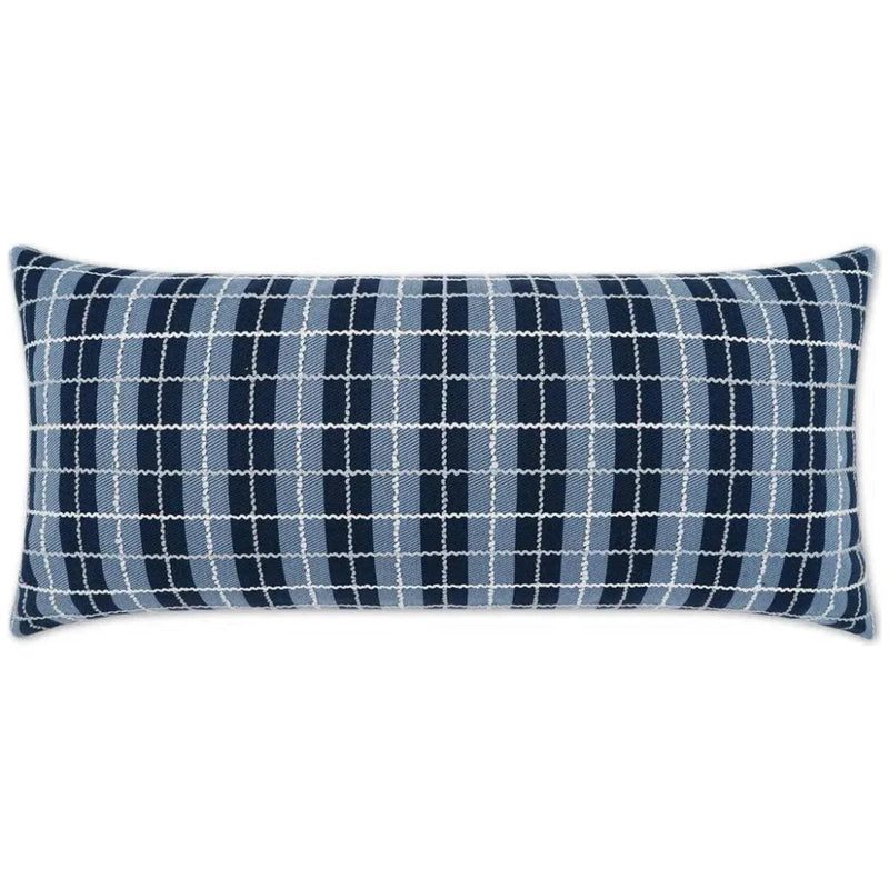 Outdoor Ando Lumbar Pillow - Azure - LOOMLAN - D.V. Kap - Outdoor Pillows