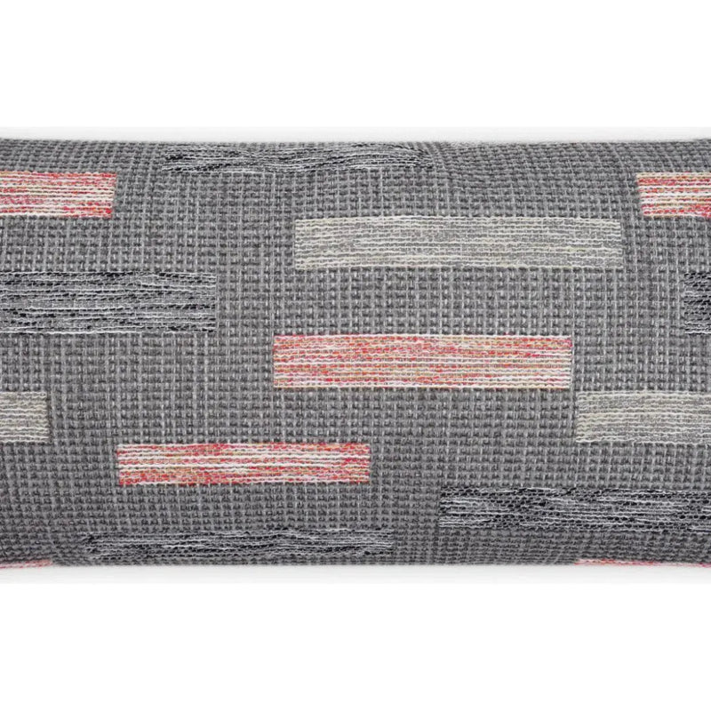Outdoor Blockweave Lumbar Pillow - Coral - LOOMLAN - D.V. Kap - Outdoor Pillows