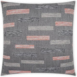 Outdoor Blockweave Pillow - Coral - LOOMLAN - D.V. Kap - Outdoor Pillows