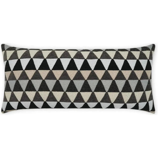 Outdoor Centenal Lumbar Pillow - Charcoal - LOOMLAN - D.V. Kap - Outdoor Pillows