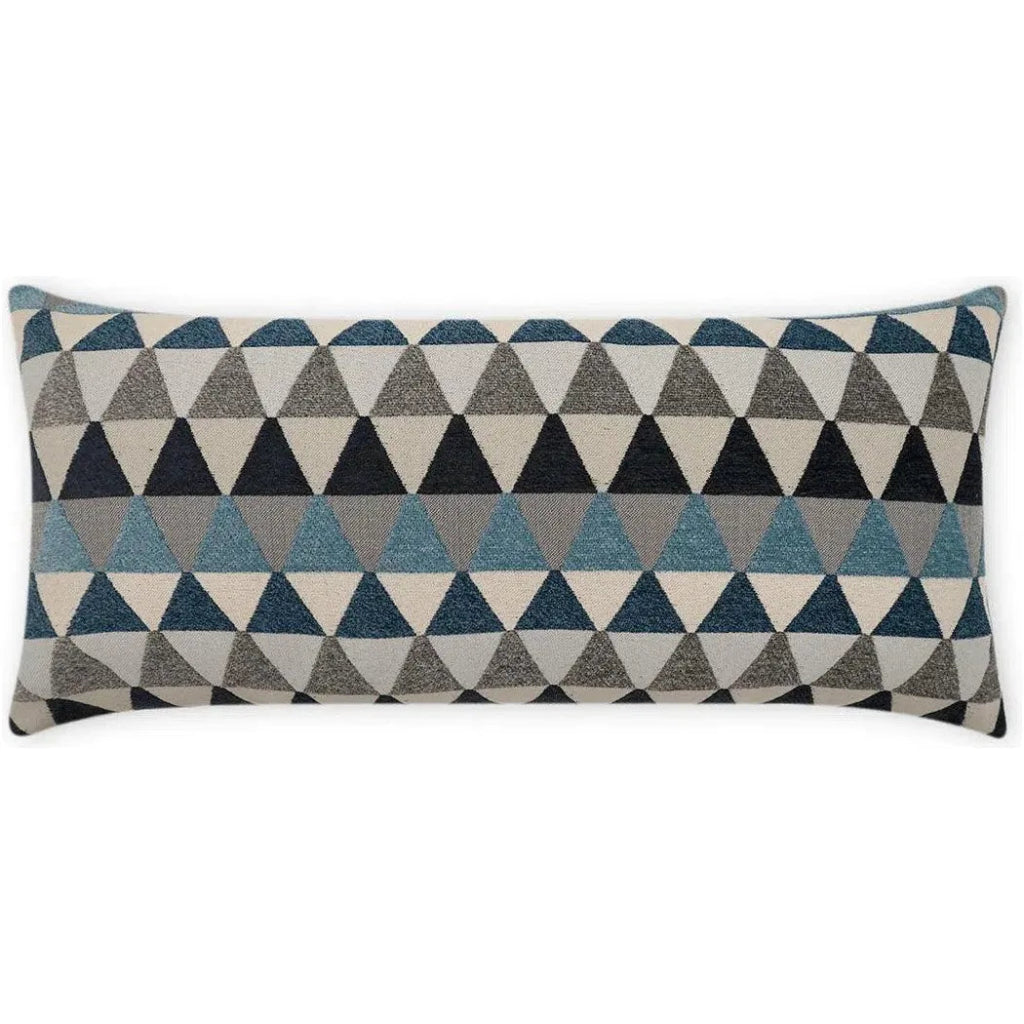 Outdoor Centenal Lumbar Pillow - Indigo - LOOMLAN - D.V. Kap - Outdoor Pillows