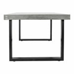 Outdoor Dining Table Large Grey - LOOMLAN - Moe's Home - Outdoor Dining Tables