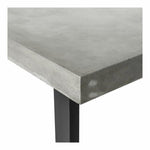 Outdoor Dining Table Large Grey - LOOMLAN - Moe's Home - Outdoor Dining Tables