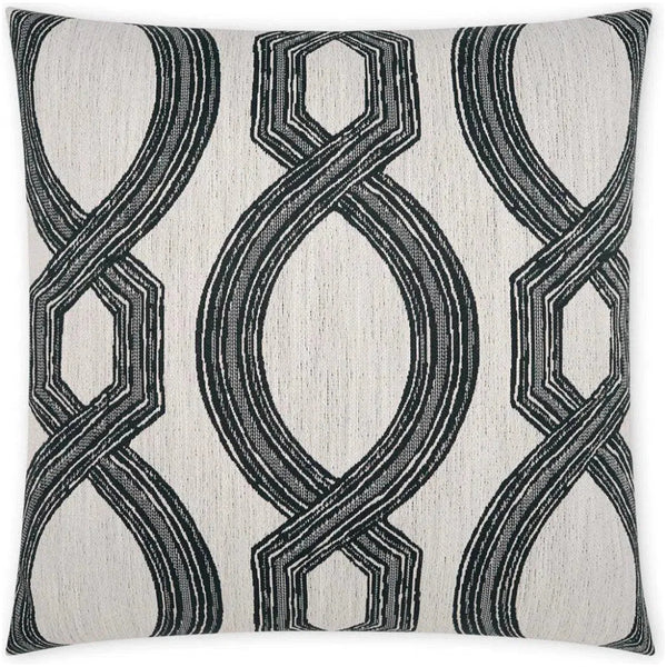 Outdoor Evadne Pillow - Black - LOOMLAN - D.V. Kap - Outdoor Pillows