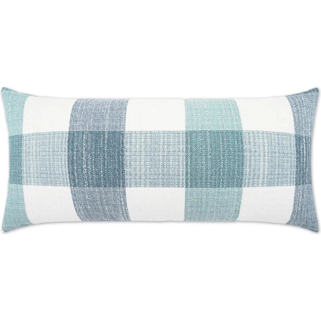 Outdoor Farmhouse Lumbar Pillow - Spa - LOOMLAN - D.V. Kap - Outdoor Pillows