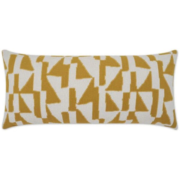 Outdoor Imka Lumbar Pillow - Yellow - LOOMLAN - D.V. Kap - Outdoor Pillows