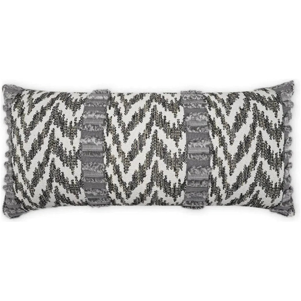 Outdoor Indiana Lumbar Pillow - Grey - LOOMLAN - D.V. Kap - Outdoor Pillows