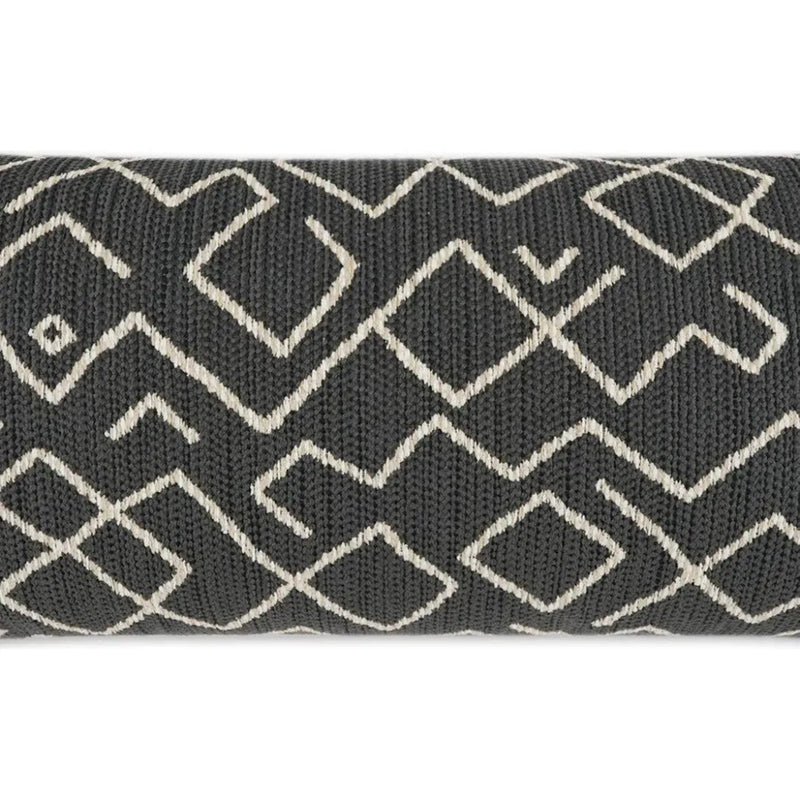 Outdoor Kraken Lumbar Pillow - Charcoal - LOOMLAN - D.V. Kap - Outdoor Pillows