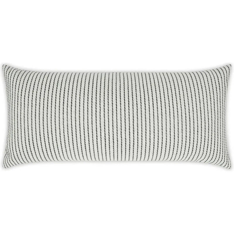 Outdoor Linus Lumbar Pillow - Charcoal - LOOMLAN - D.V. Kap - Outdoor Pillows